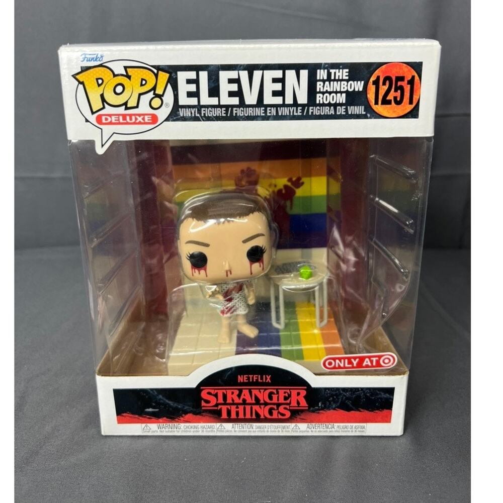 Funko Pop! Stranger Things Pop Deluxe 1251 Eleven Rainbow Room NIB